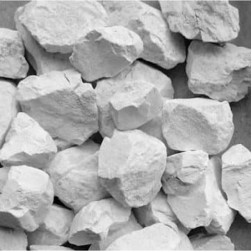 Close-up texture of Deshwali Minerals quick lime